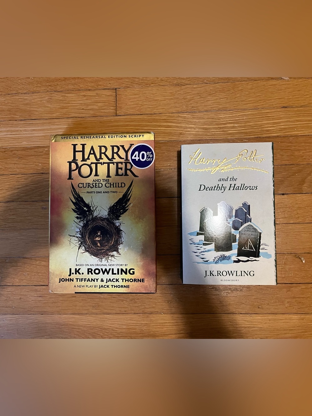 Harry Potter - 2 books - Cursed Child & Deathly Hsllows — J.K. Rowling